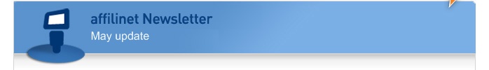 affilinet Newsletter May Update